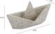 TOV Furniture Gabby Speckled Cream Sailboat Catchall-2