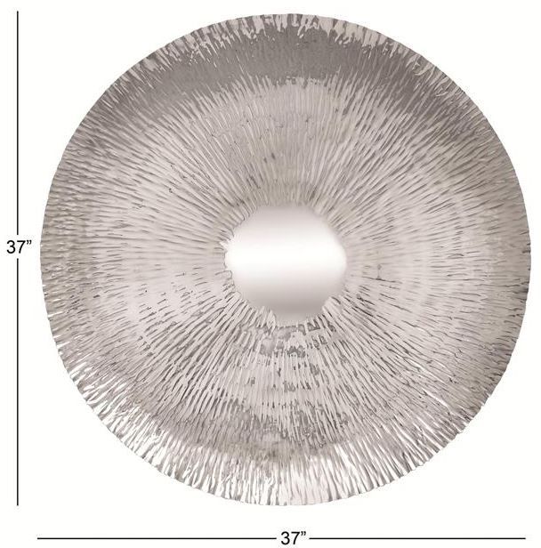 Deco Marche Silver Plate Wall Decor-3