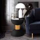 TOV Furniture Taper Marble Side Table-3