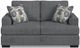 Charisma™ Willow Chambray Extra Large Loveseat-1