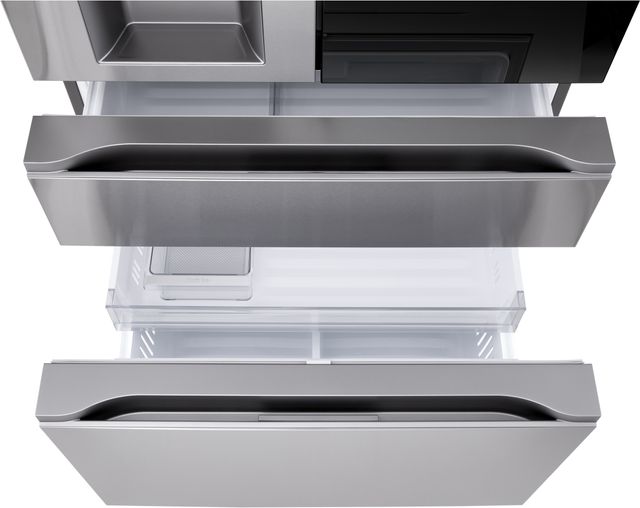 LG 36 in. 28.6 Cu. Ft. PrintProof™ MyColor™ Stainless Steel French Door Refrigerator-9