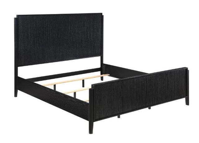 Coaster® Brookmead 4-Piece Black Eastern King Panel Bedroom Set-1