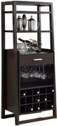 Monarch Specialties Inc. Espresso Ladder Home Bar-0