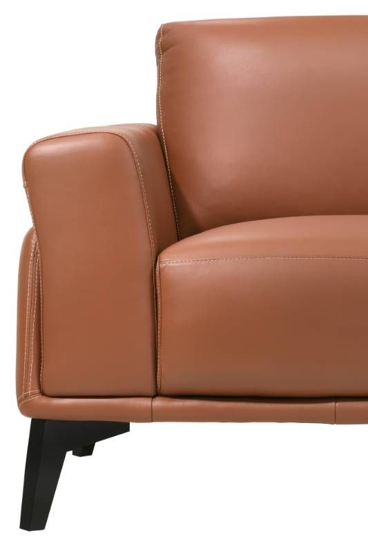 New Classic® Home Furnishings Como Terracotta Loveseat-3