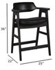 Nest Home Collections Wagner Black/Vintage Black Counter Chair -2