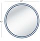 Bassett Mirror Straits Bright Blue/White Wall Mirror-4