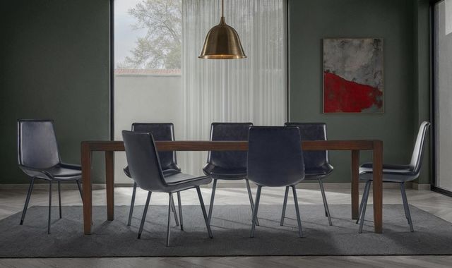 Nest Home Collections Gabriel Black/Gray Dining Chair-1