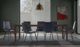 Nest Home Collections Gabriel Black/Gray Dining Chair-1