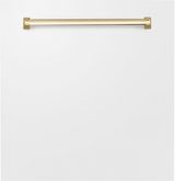 White Matte-Gold