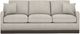 Vanguard® Furniture Customizable Best Seat in the House Fisher Plinth Base Sofa-0