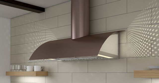 Zephyr Cheng Limited Edition Okeanito 42" Rose Gold Stainless Steel Wall Hood-3