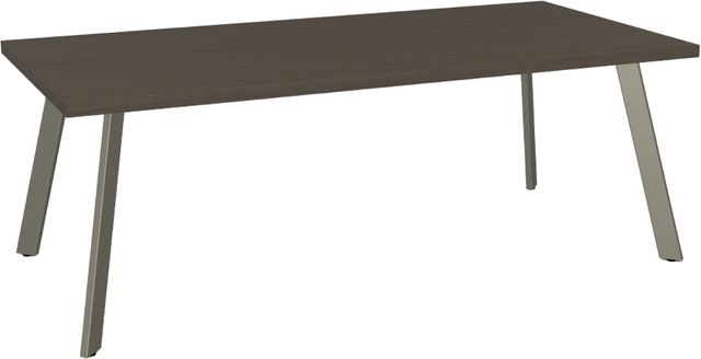 Amisco Customizable Lidya White Oak Veneer 84" Dining Table-0
