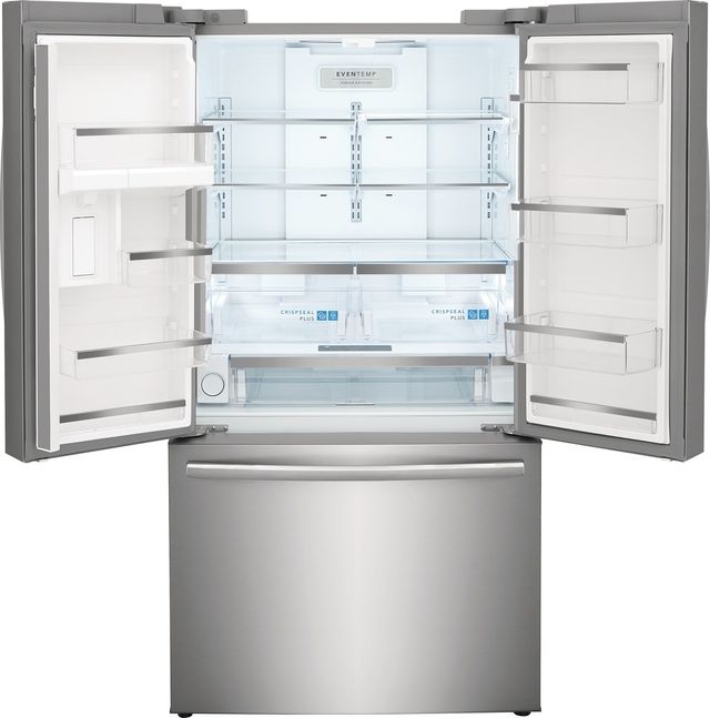 Frigidaire Gallery® 36 in. 23.3 Cu. Ft. Smudge-Proof® Stainless Steel Counter Depth French Door Refrigerator-1