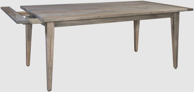 Urban Collections by Yutzy Woodworking Jackson Blair/Wromy Maple 42”x78” Dining Table with 2 Leaves-1