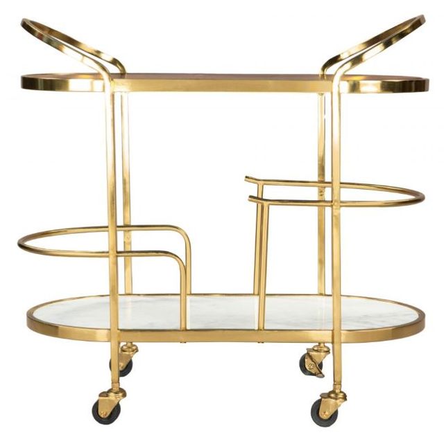 Zuo® Modern Antalya Multicolor Bar Cart-1