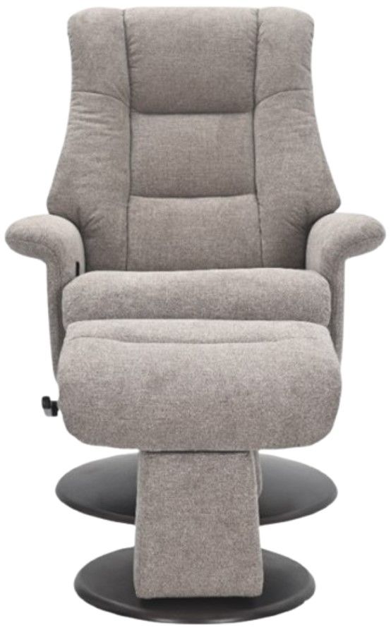 BenchMaster Peace Pebble Manual Glider Recliner-1