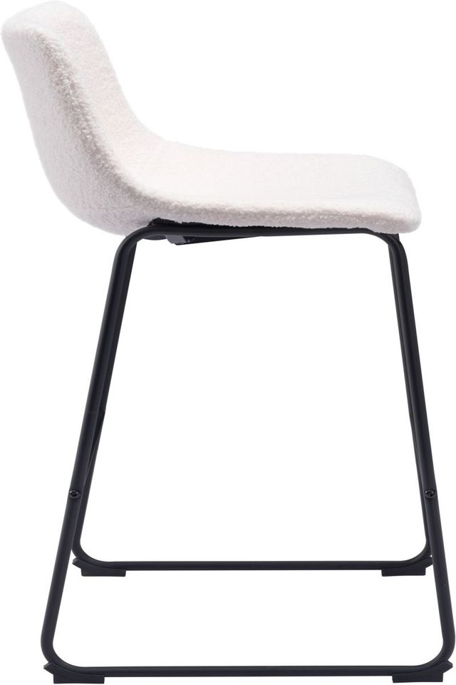 Zuo® Modern Smart Ivory Counter Chair-1