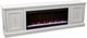 Legends Home Jordan White 82" Fireplace Console-0