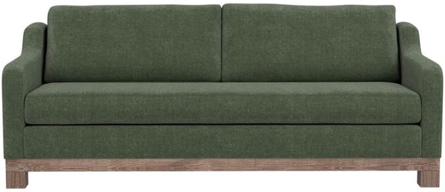International Furniture Direct Samba Olive/Rich Brown Sofa-1