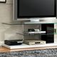 Furniture of America® Neapoli Black/White TV Console-1