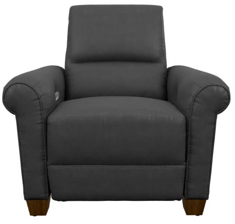 La-Z-Boy® Clybourn Navy Leather Power Reclining Chair with Headrest-2