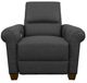 La-Z-Boy® Clybourn Navy Leather Power Reclining Chair with Headrest-1