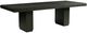 Elements International Donovan 7-Piece Black/Gray Upholstered Dining Set-4