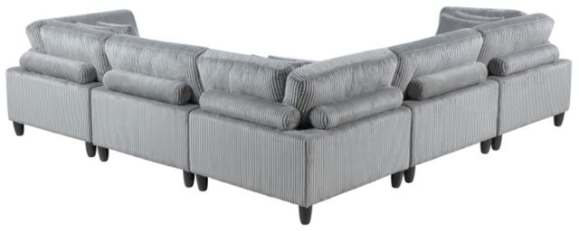 Homelegance® Robstown 5-Piece Gray Modular Sectional-3