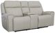 Flexsteel® Barnett Timber Power Reclining Loveseat with Console, Power Headrests and Lumbar-0