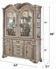 ACME Furniture Chateau De Ville Antique White Buffet and Hutch-2