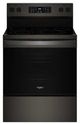Whirlpool® 30" Black Stainless Steel Freestanding Electric Range -0