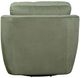 LH Home Feather Baltimo Fern Green/Matte Black Swivel Glider Chair-5
