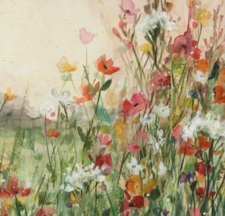 Stylecraft Spring in Full Bloom Multi-Colored Wall Art-1