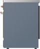 Ilve® Majestic III 30" Blue Gray Pro Style Induction Range with Triple Glass Door and Copper Trim-3