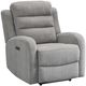 Elements International Avanti 3-Piece Whiskers Nature Grey Living Room Reclining Seating Set-3