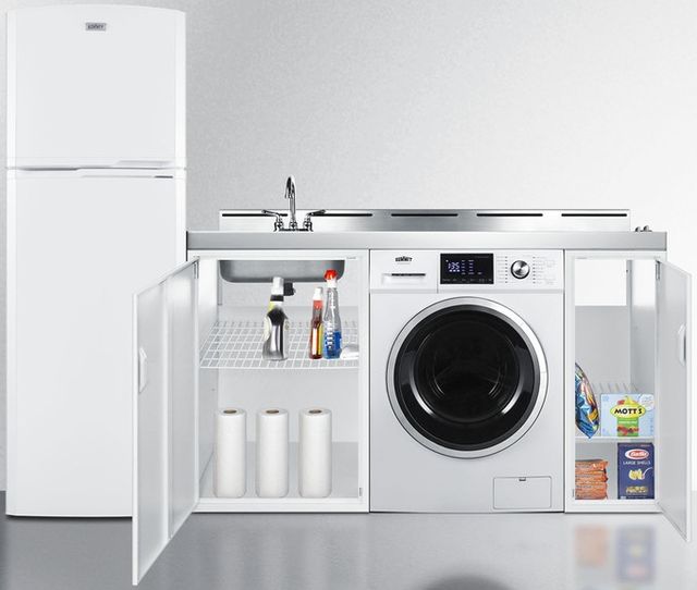 Summit® 83" White All-In-One Kitchenette-4