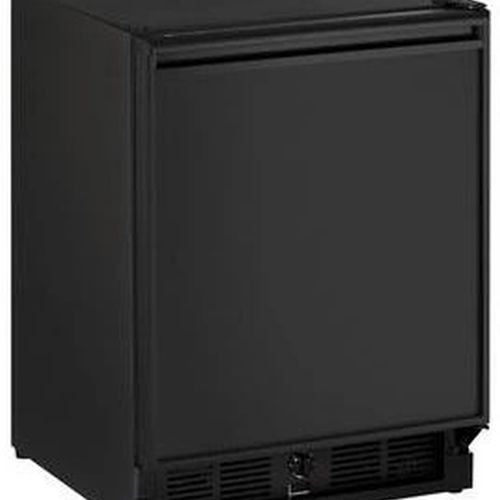 U-Line® ADA Series 21" 3.3 Cu. Ft. Black Under the Counter Refrigerator-0