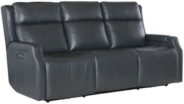 Hooker® Furniture MS Nelson Salvo Denim Power Reclining Sofa with Power Headrest and Lumbar-0
