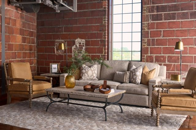 Universal Explore Home™ Griffith Park Soho Brown/Windchester Sandstone Chair with Cushion-1