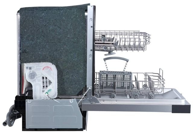 Element® 18" Black Front Control Built In Dishwasher -3