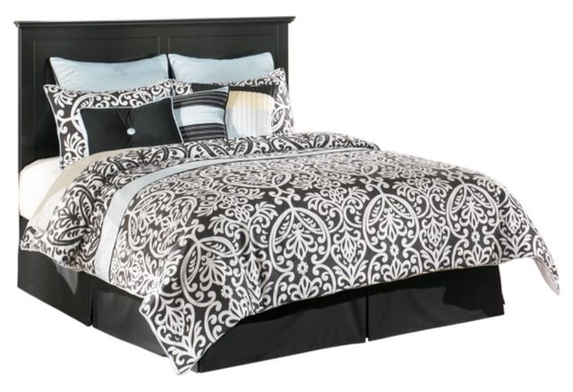 Signature Design by Ashley® Maribel 5-Piece Black Queen or Full Panel Headboard Bedroom Set-1