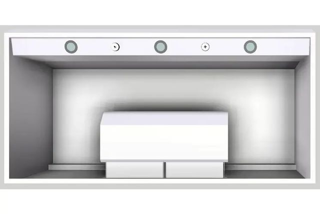 Vent-A-Hood® 48" White Wall Hood-2