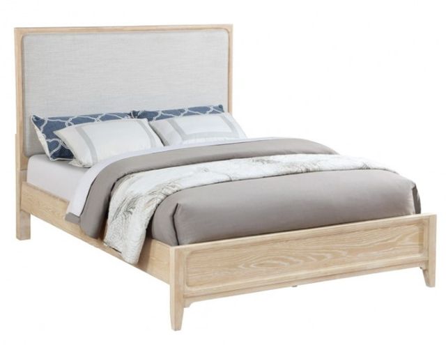 Winners Only® Westfield Sand Queen Upholstered Panel Bed-0
