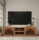 Legends Home Eclipse Bourbon Oak 92" TV Console-1