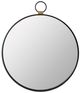 A & B Home Black Stopwatch Wall Mirror-1