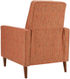 Olliix by Madison Park Red Omega Push Back Recliner-1