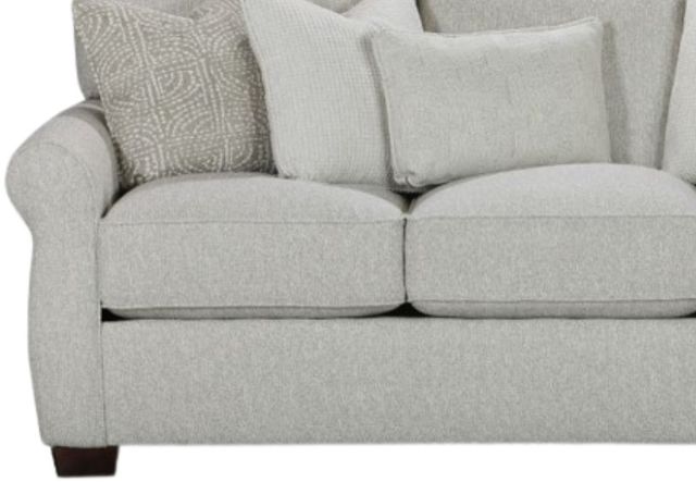 Fusion Furniture Hogan Cotton Gray 91" Sofa-1