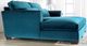 Furniture of America® Peregrine 2-Piece Teal Modular Sectional -1