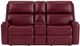 Flexsteel® Customizable Rio Leather Manual Reclining Loveseat with Console-3
