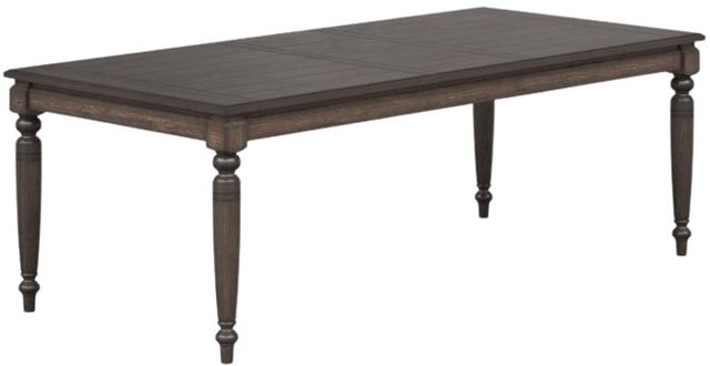Bernards Bellamy Lane Brown Dining Table with Leaf-0